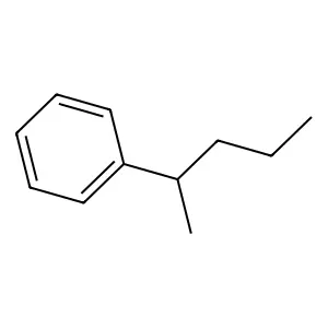 2-Phenylpentane structure