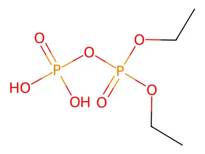 二乙基二氢二磷酸酯 structure