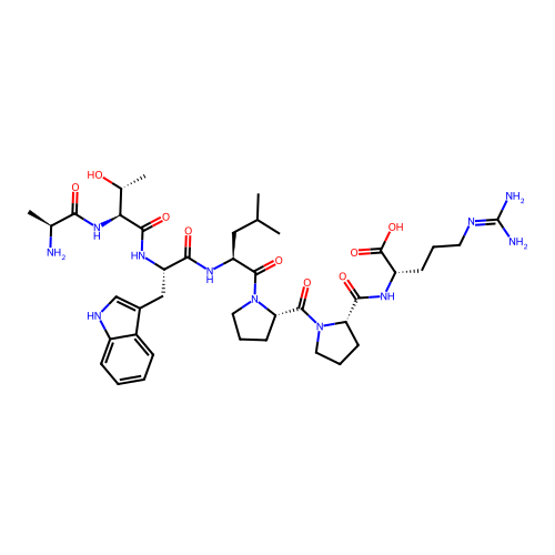 ATWLPPR Peptide structure