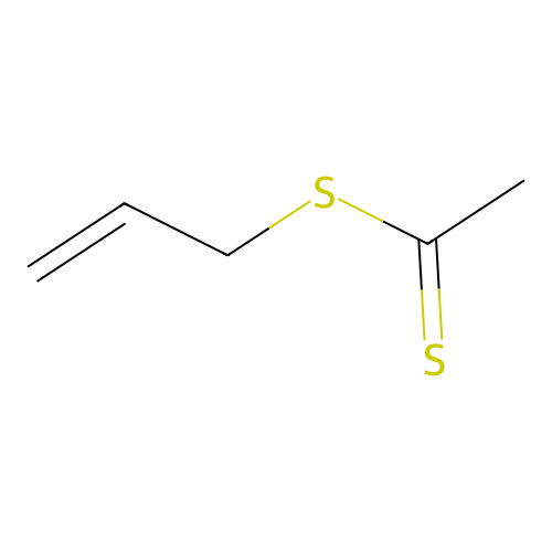 Allyl dithioacetate structure
