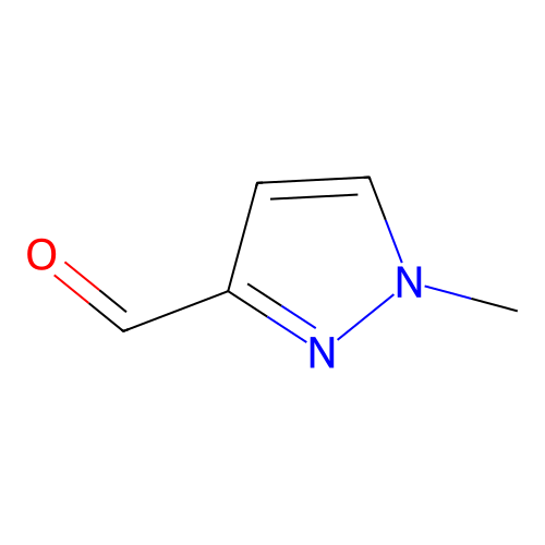 1-Methyl-1H-pyrazole-3-carboxaldehyde structure