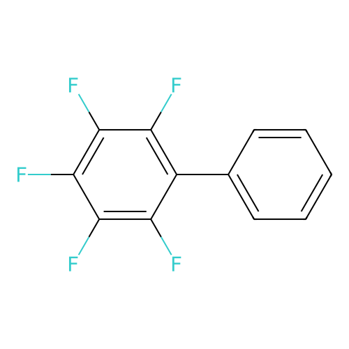 2,3,4,5,6-Pentafluorobiphenyl structure