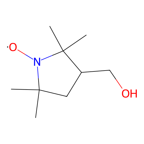 3-(Hydroxymethyl)-2,2,5,5-tetramethyl-1-pyrrolidinyloxy structure