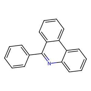 Phenanthridine, 6-phenyl- structure