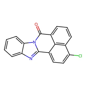 3-Chloro-7H-benzimidazo[2,1-a]benz[de]isoquinolin-7-one structure
