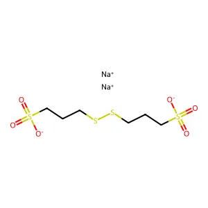 3,3'-二丙基二磺酸二硫化物二钠 structure