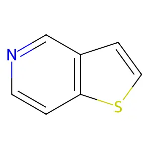 Thieno(3,2-c)pyridine structure