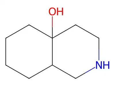 Decahydroisoquinolin-4a-ol structure