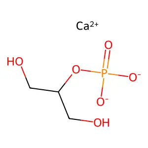 1-甘油磷酸钙 structure