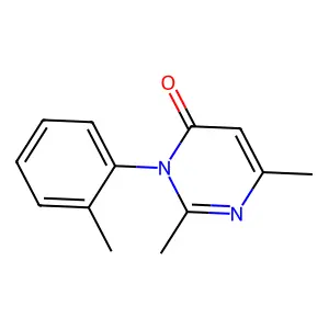 4(3H)-Pyrimidinone, 2,6-dimethyl-3-(2-methylphenyl)- structure