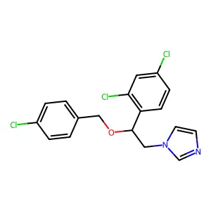 益康唑 structure