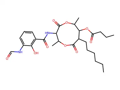 Antimycin A2 structure
