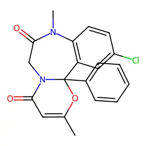 Ketazolam structure