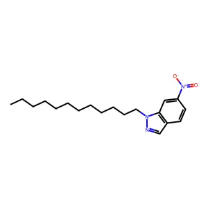 1-Dodecyl-6-nitroindazole structure