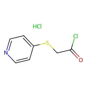 4-Pyridylmercaptoacetyl chloride hydrochloride structure