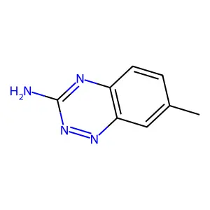 3-Amino-7-methyl-1,2,4-benzotriazine structure