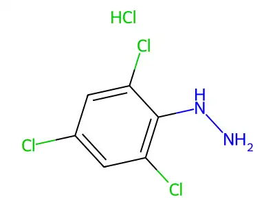 (2,4,6-Trichlorophenyl)hydrazine monohydrochloride structure