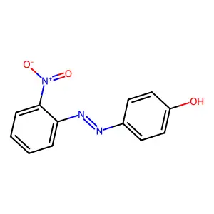 Phenol, 4-[(2-nitrophenyl)azo]- structure