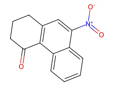 4(1H)-Phenanthrenone, 2,3-dihydro-9-nitro- structure