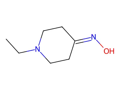 N-(1-ethylpiperidin-4-ylidene)hydroxylamine structure