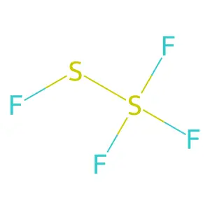 Disulfane, 1,1,1,2-tetrafluoride structure