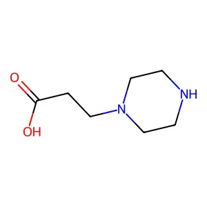 3-(1-Piperazinyl)propionic acid structure