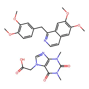 3,6-Dihydro-alpha-(phenoxymethyl)-2,2,6,6-tetramethyl-1(2H)-pyridineethanol hydrochloride structure