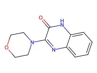 3-Morpholin-4-yl-quinoxalin-2-ol structure