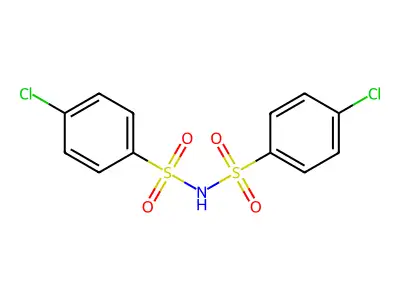 4,4'-Dichlorodiphenyldisulfimide structure