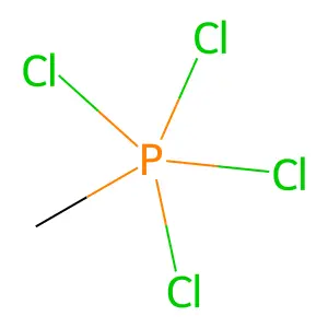 Tetrachloromethylphosphorane structure