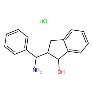 1-Indanol, 2-(alpha-aminobenzyl)-, hydrochloride, cis-(+-)- structure