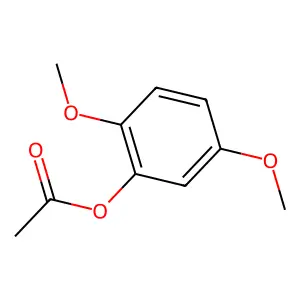 2,5-Dimethoxyphenyl acetate structure
