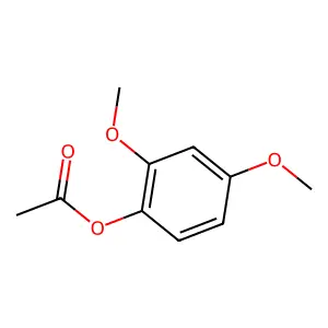 2,4-Dimethoxyphenyl acetate structure