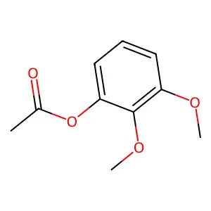 2,3-Dimethoxyphenol acetate structure
