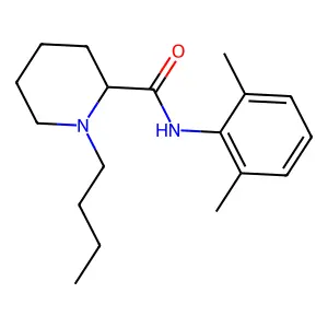 Levobupivacaine structure