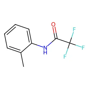 2,2,2-三氟-N-(2-甲基苯基)乙酰胺 structure