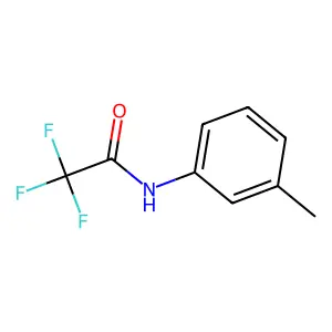Acetamide, 2,2,2-trifluoro-N-(3-methylphenyl)- structure