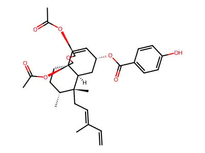 Casearborin A structure