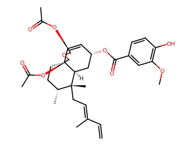 Casearborin B structure