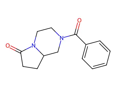 2-Benzoylhexahydropyrrolo[1,2-a]pyrazin-6(2H)-one structure