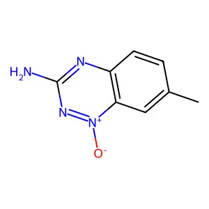 3-Amino-7-methyl-1,2,4-benzotriazine-1-oxide structure