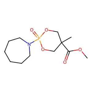 methyl 2-(azepan-1-yl)-5-methyl-2-oxo-1,3,2 structure