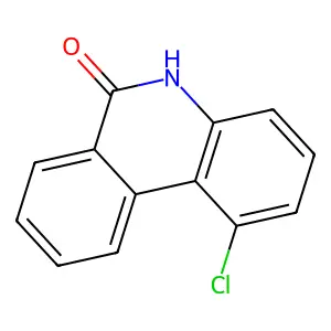 1-Chlorophenanthridin-6(5h)-one structure
