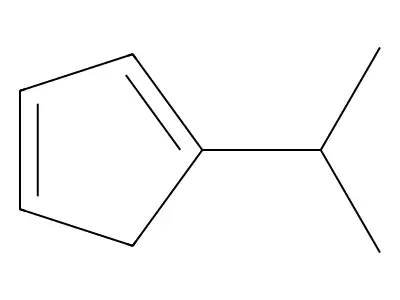 5-Isopropyl-cyclopentadiene structure