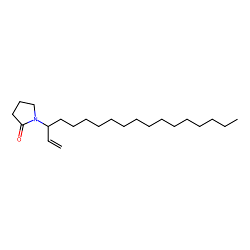 1-Octadec-1-en-3-ylpyrrolidin-2-one structure