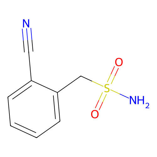 1-(2-Cyanophenyl)methanesulfonamide structure