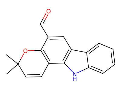 Murrayacine structure