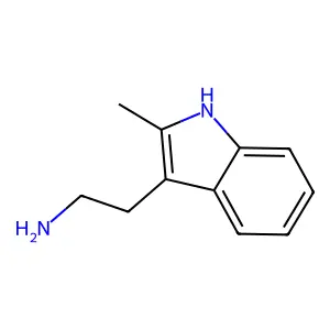 2-甲基-1H-吲哚-3-乙胺 structure