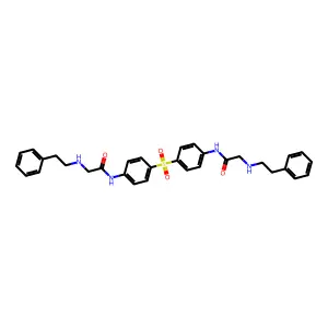 1-Oxa-3,8-diazaspiro(4.5)decan-2-one, 8-(3-(2-furyl)propyl)-, hydrochloride structure