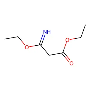 3-乙氧基-3-亚氨基丙酸乙酯 structure